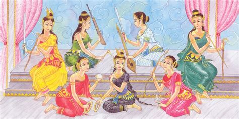 Nang Taosi! A Thai Folktale Overflowing with Magic and Mischief